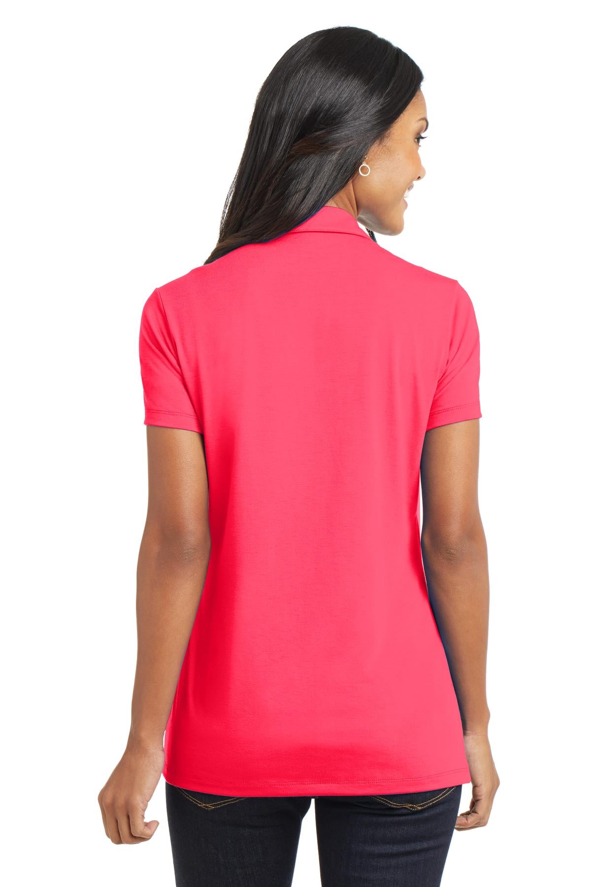 Port Authority Ladies Cotton Touch Performance Polo. L568 Womens Apparel Shirts & Tops