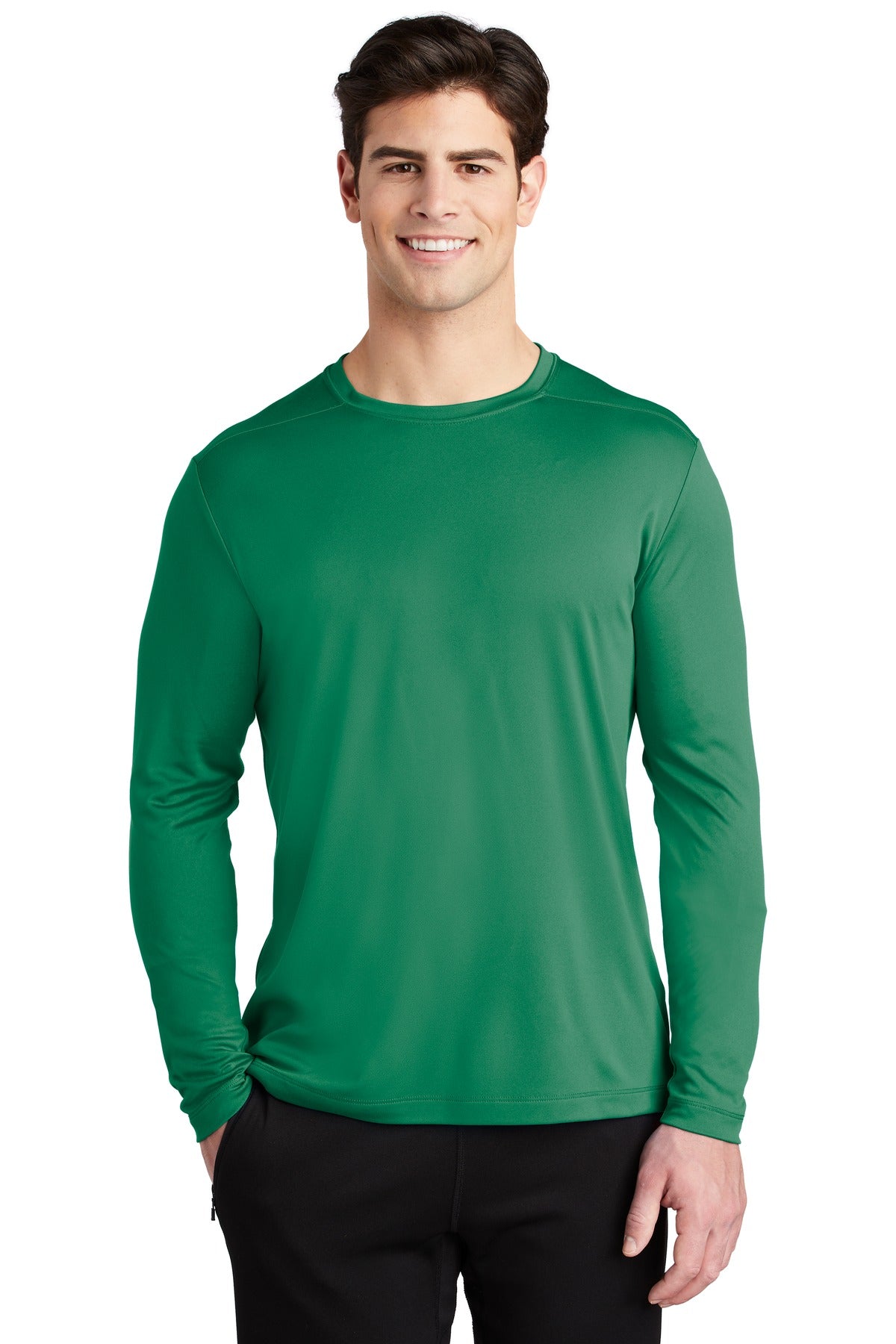 Sport-Tek Men's Posi-UV Pro Long Sleeve Tee. ST420LS Mens Apparel Shirts & Tops