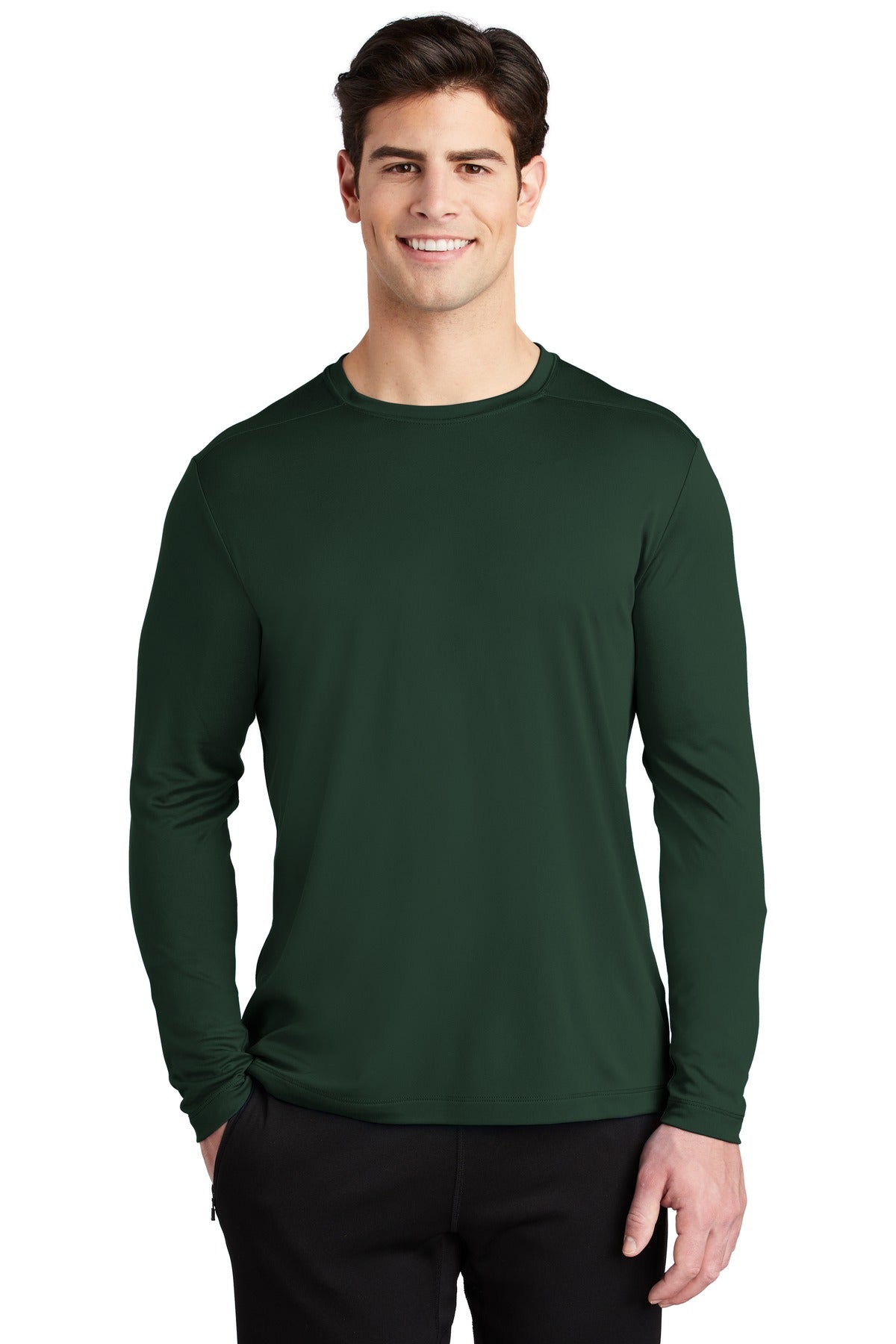 Sport-Tek Men's Posi-UV Pro Long Sleeve Tee. ST420LS Mens Apparel Shirts & Tops