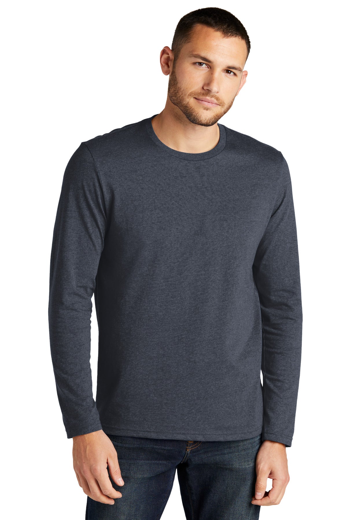 District Men's Re-Tee Long Sleeve DT8003 Mens Apparel Shirts & Tops