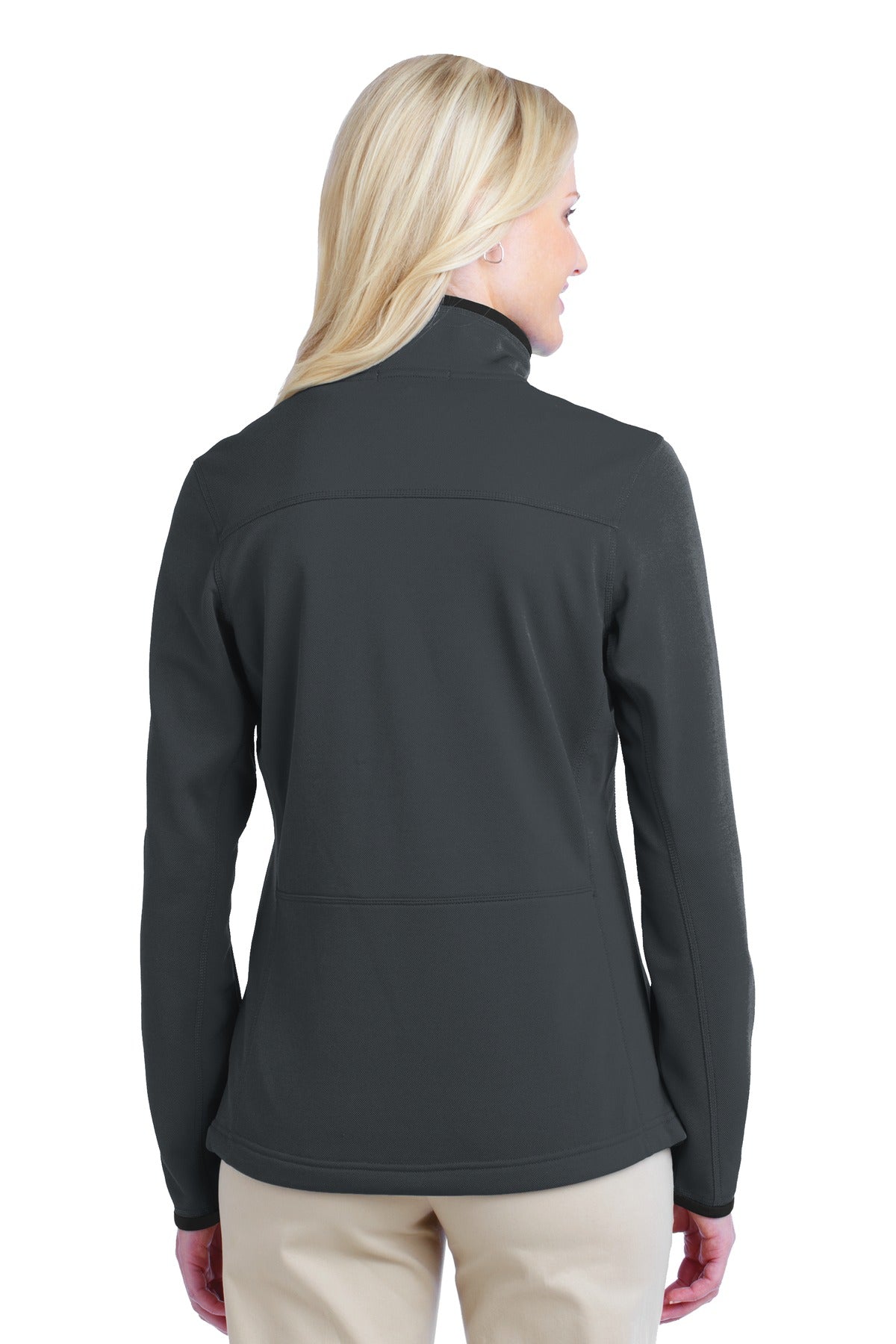 Port Authority Women's Pique Fleece Jacket. L222 Womens Apparel Jackets & Vests