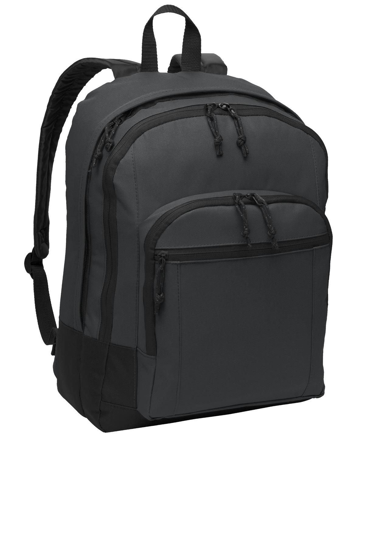 Port Authority Basic Backpack. BG204 Unisex Accessories Bags & Backpacks