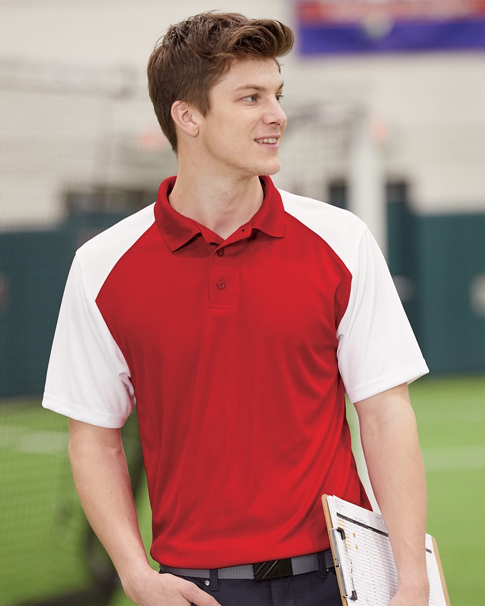 C2 Sport Men's Sport Polo League Outfitters