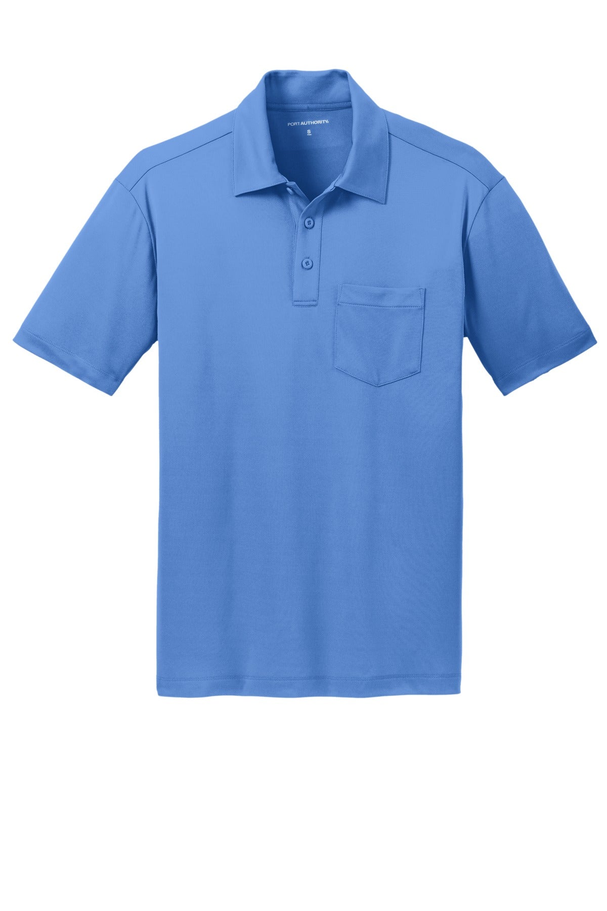 Port Authority Men's Silk Touch Performance Pocket Polo. K540P Mens Apparel Shirts & Tops