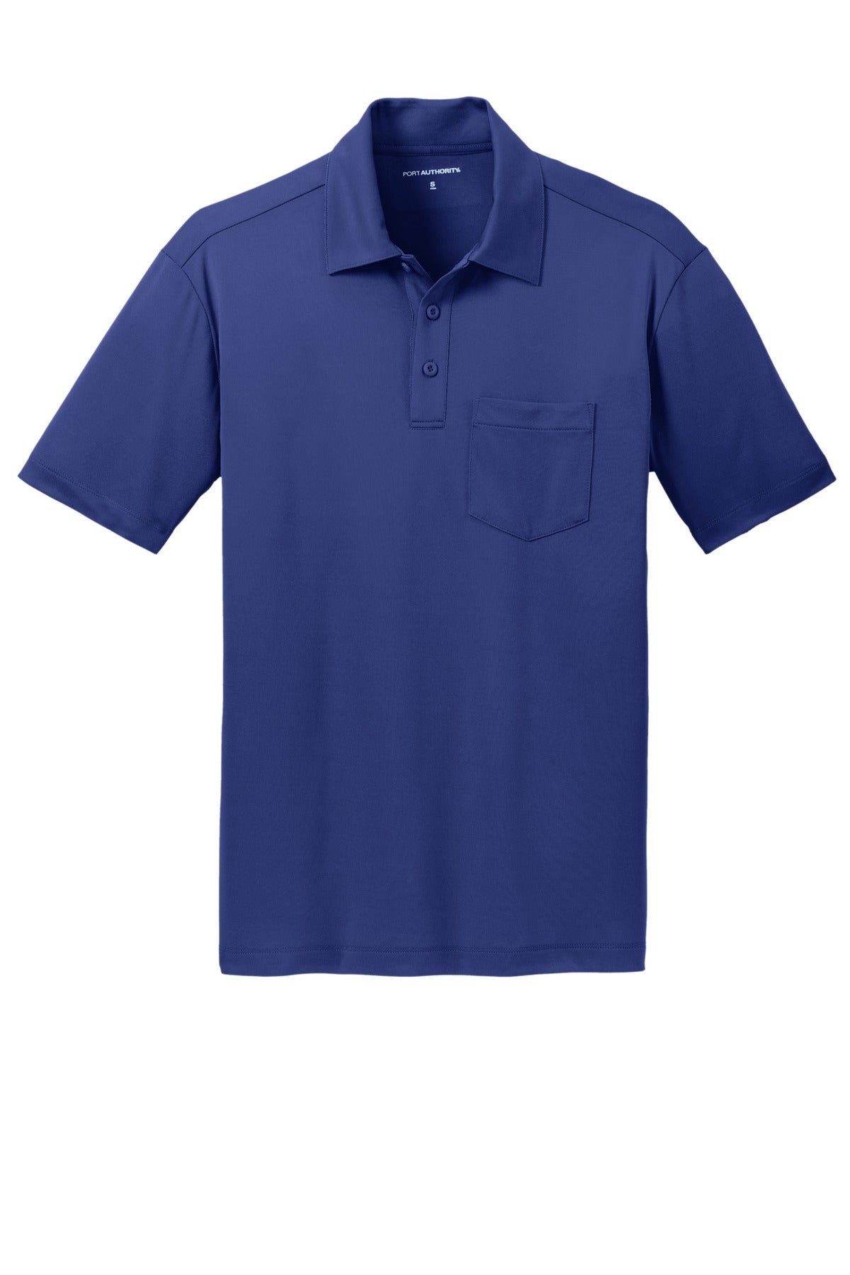 Port Authority Men's Silk Touch Performance Pocket Polo. K540P Mens Apparel Shirts & Tops