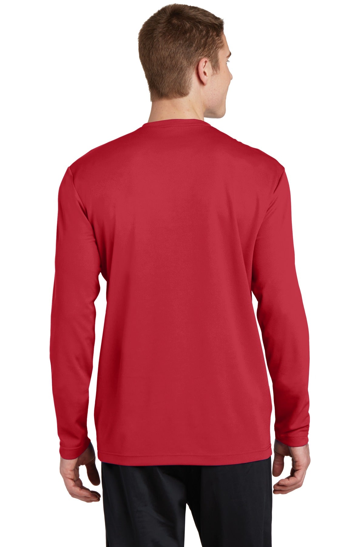 Sport-Tek Men's PosiCharge RacerMesh Long Sleeve Tee. ST340LS Mens Apparel Shirts & Tops