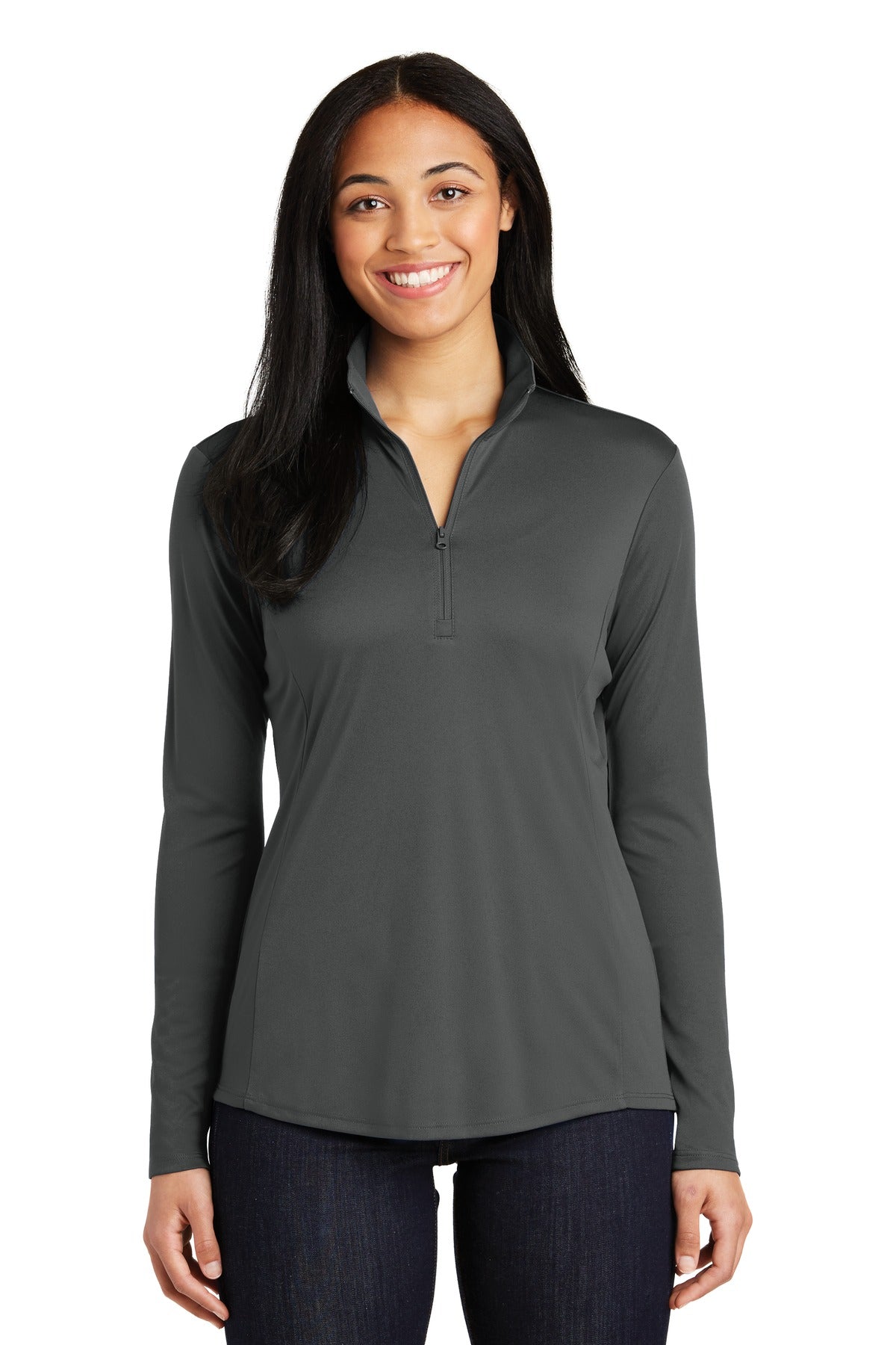 Sport-Tek Women's PosiCharge Competitor 1/4-Zip Pullover Womens Apparel Sweatshirts & Fleece