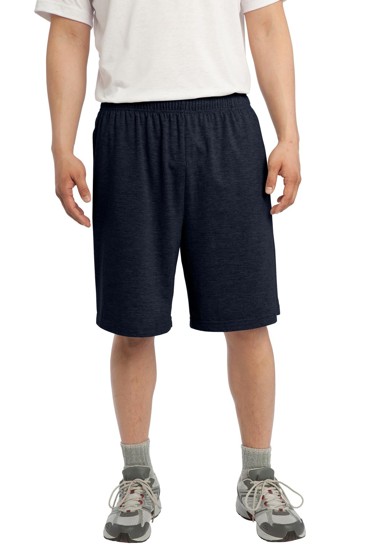 Sport-Tek Men's Jersey Knit Short with Pockets Mens Apparel Shorts