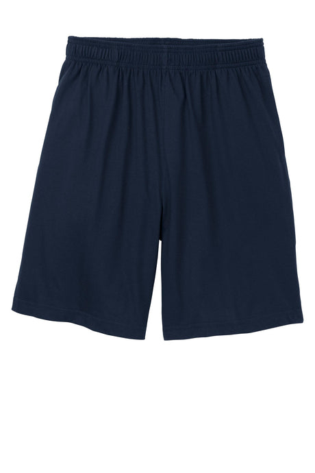 Sport-Tek Men's Jersey Knit Short with Pockets Mens Apparel Shorts