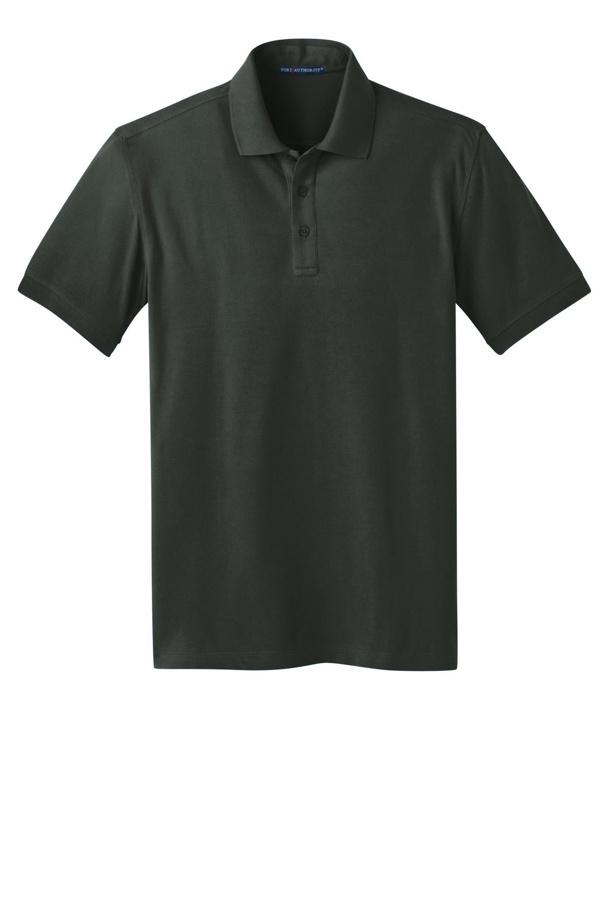 Port Authority Men's Stretch Pique Polo. K555 Mens Apparel Shirts & Tops