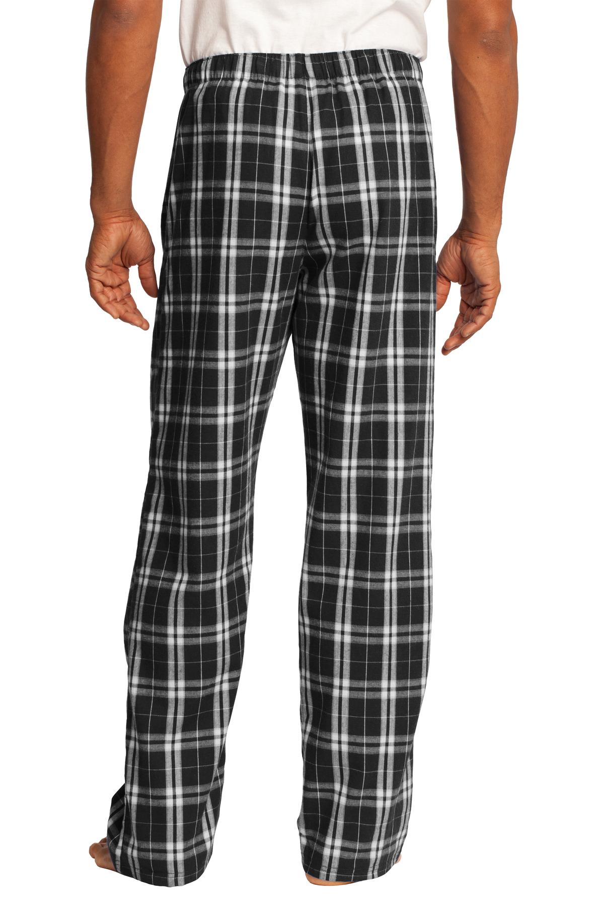 District Men's Flannel Plaid Pants Mens Apparel Pants & Sweatpants