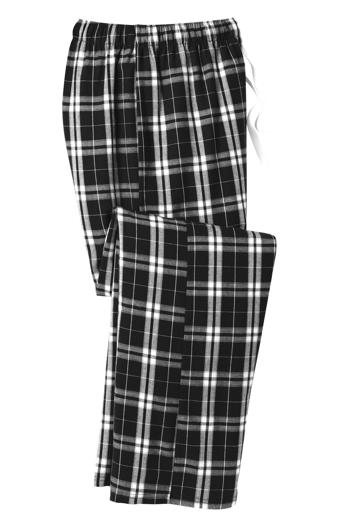 District Men's Flannel Plaid Pants Mens Apparel Pants & Sweatpants