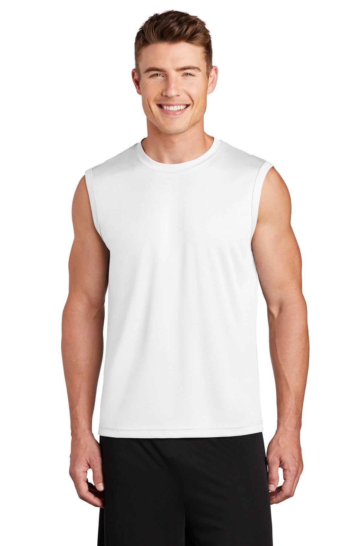 Sport-Tek Men's Sleeveless PosiCharge Competitor Tee Mens Apparel Shirts & Tops