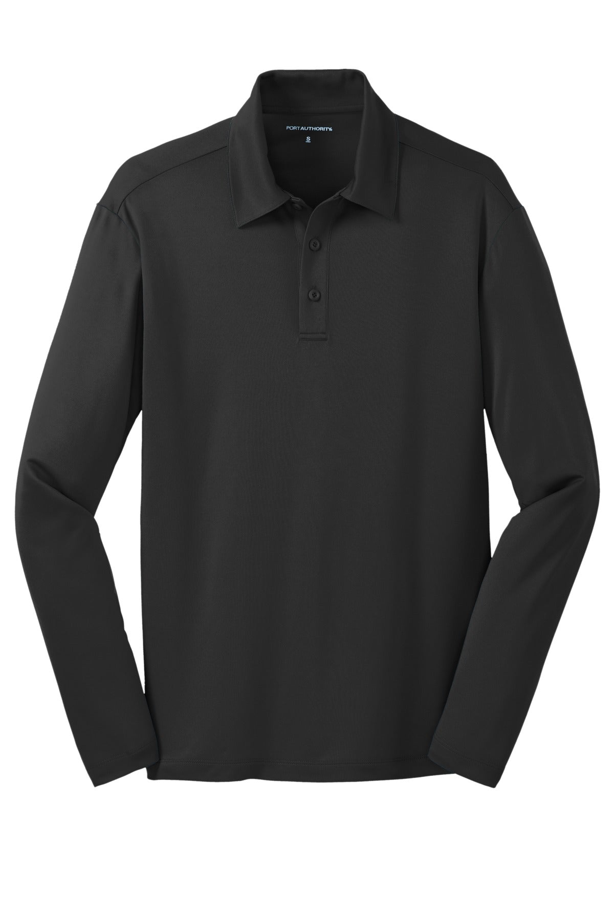 Port Authority Men's Silk Touch Performance Long Sleeve Polo. K540LS Mens Apparel Shirts & Tops
