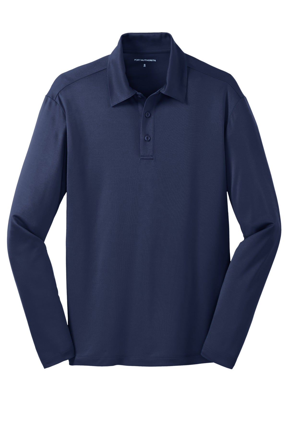 Port Authority Men's Silk Touch Performance Long Sleeve Polo. K540LS Mens Apparel Shirts & Tops
