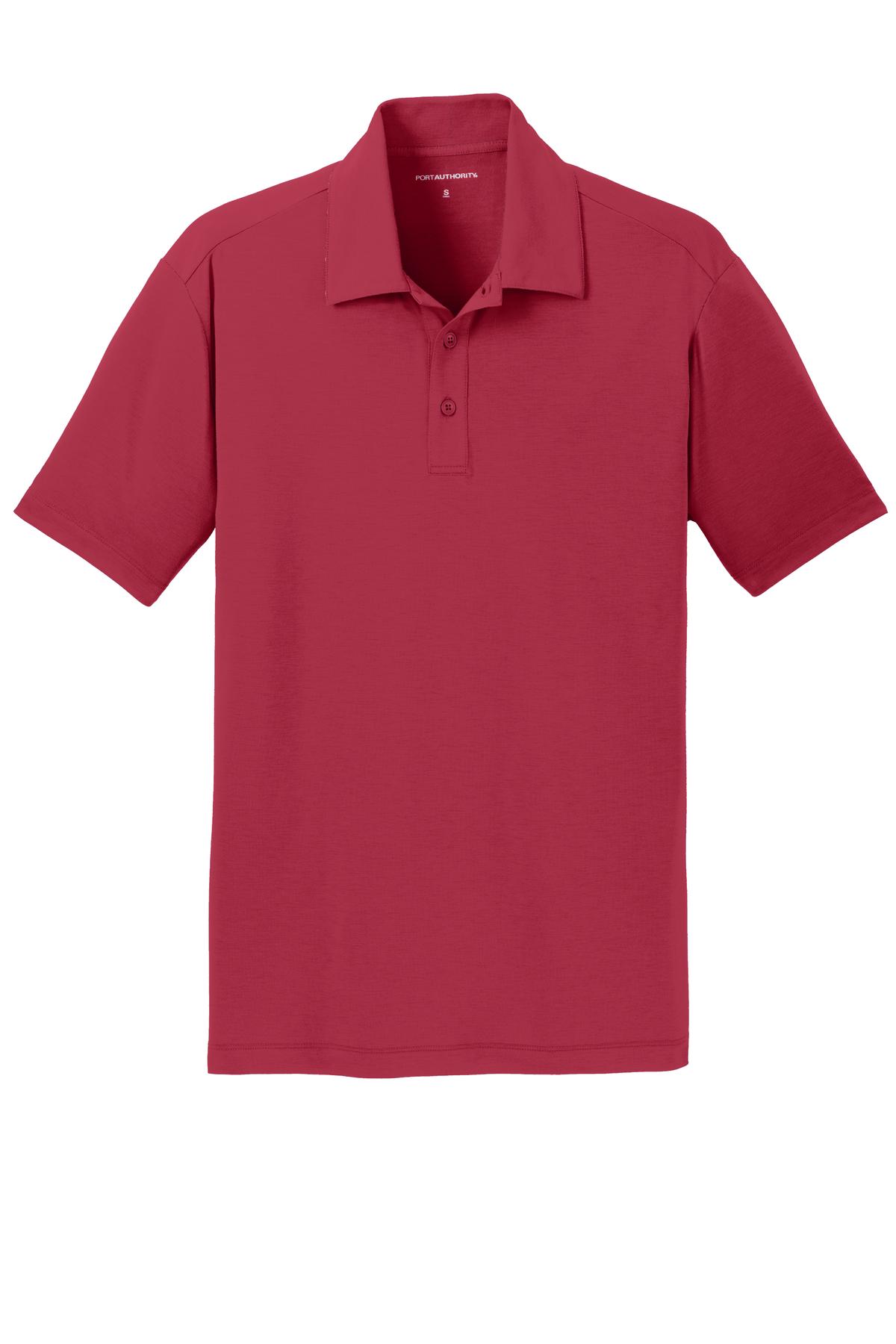 Port Authority Men's Cotton Touch Performance Polo. K568 Mens Apparel Shirts & Tops