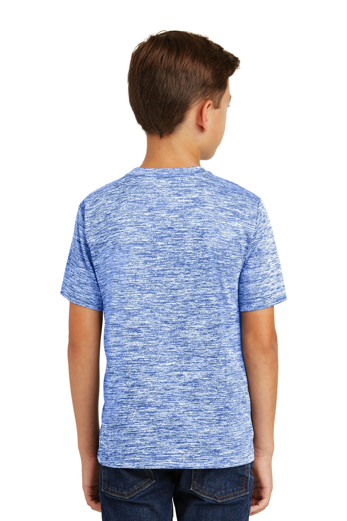 Sport-Tek Youth PosiCharge Electric Heather Tee YST390 Youth Apparel Shirts & Tops