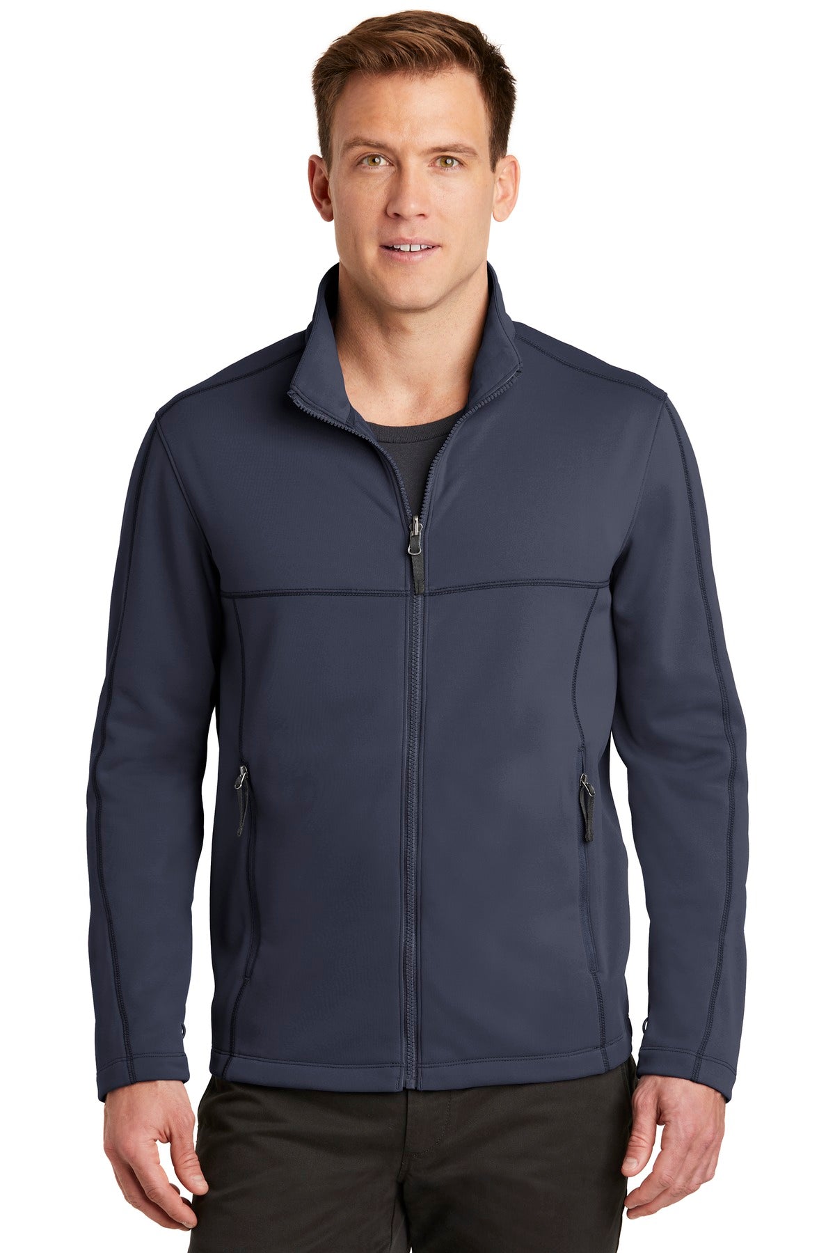 Port Authority Men's Collective Smooth Fleece Jacket. F904 Mens Apparel Sweatshirts & Fleece