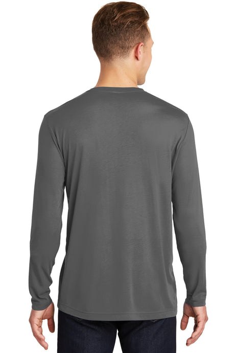 Sport-Tek Men's Long Sleeve PosiCharge Competitor Cotton Touch Tee. ST450LS Mens Apparel Shirts & Tops