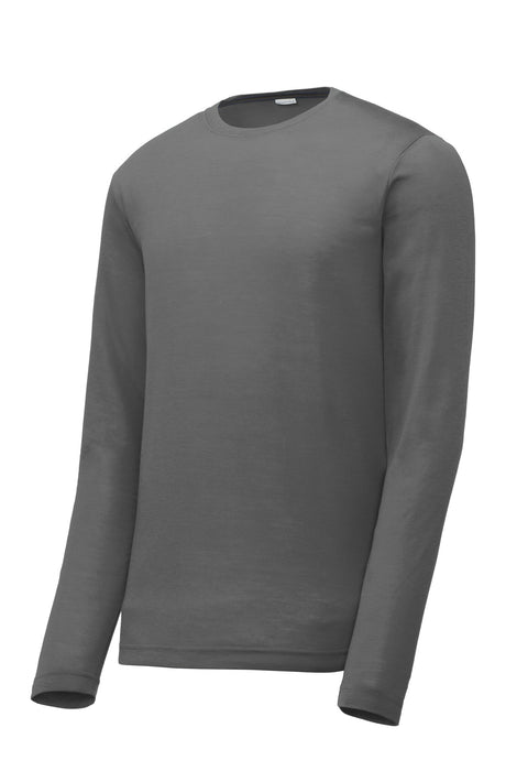 Sport-Tek Men's Long Sleeve PosiCharge Competitor Cotton Touch Tee. ST450LS Mens Apparel Shirts & Tops