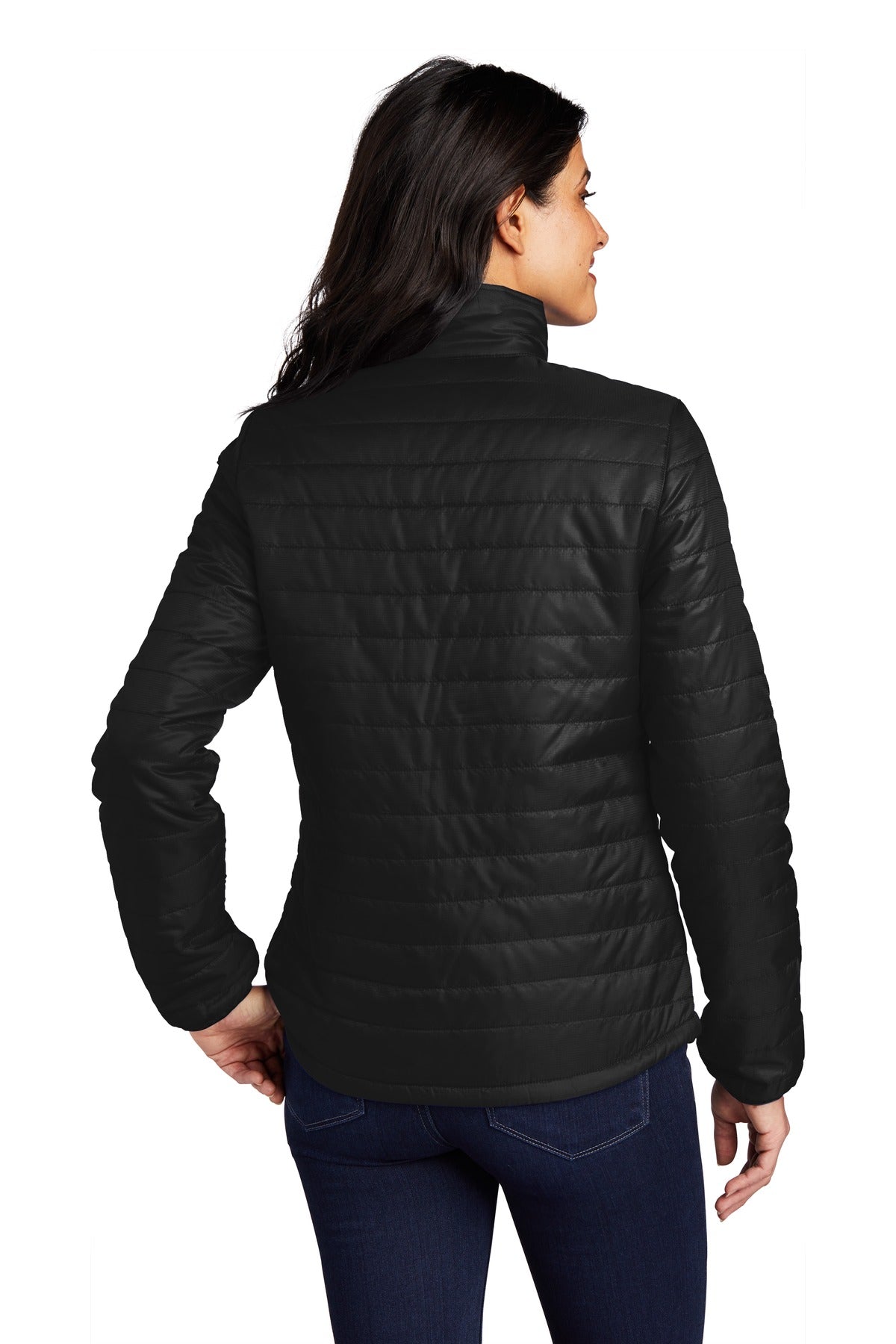 Port Authority Ladies Packable Puffy Jacket. L850 Womens Apparel Jackets & Vests