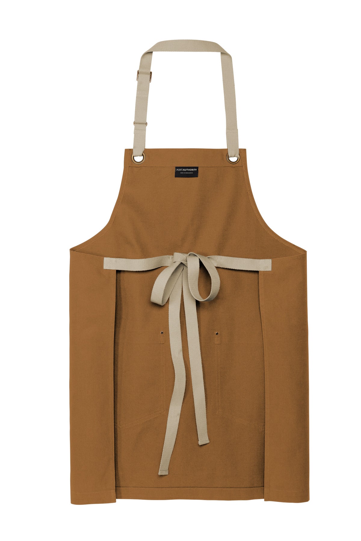 Port Authority Canvas Full-Length Two-Pocket Apron A815 Unisex Accessories Aprons