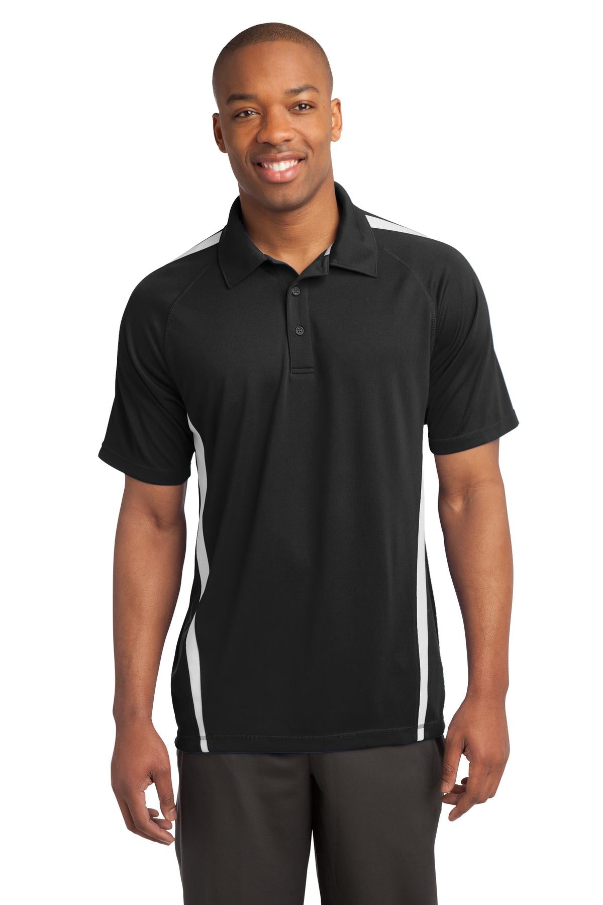 Sport-Tek Men's PosiCharge Micro-Mesh Colorblock Polo Mens Apparel Shirts & Tops