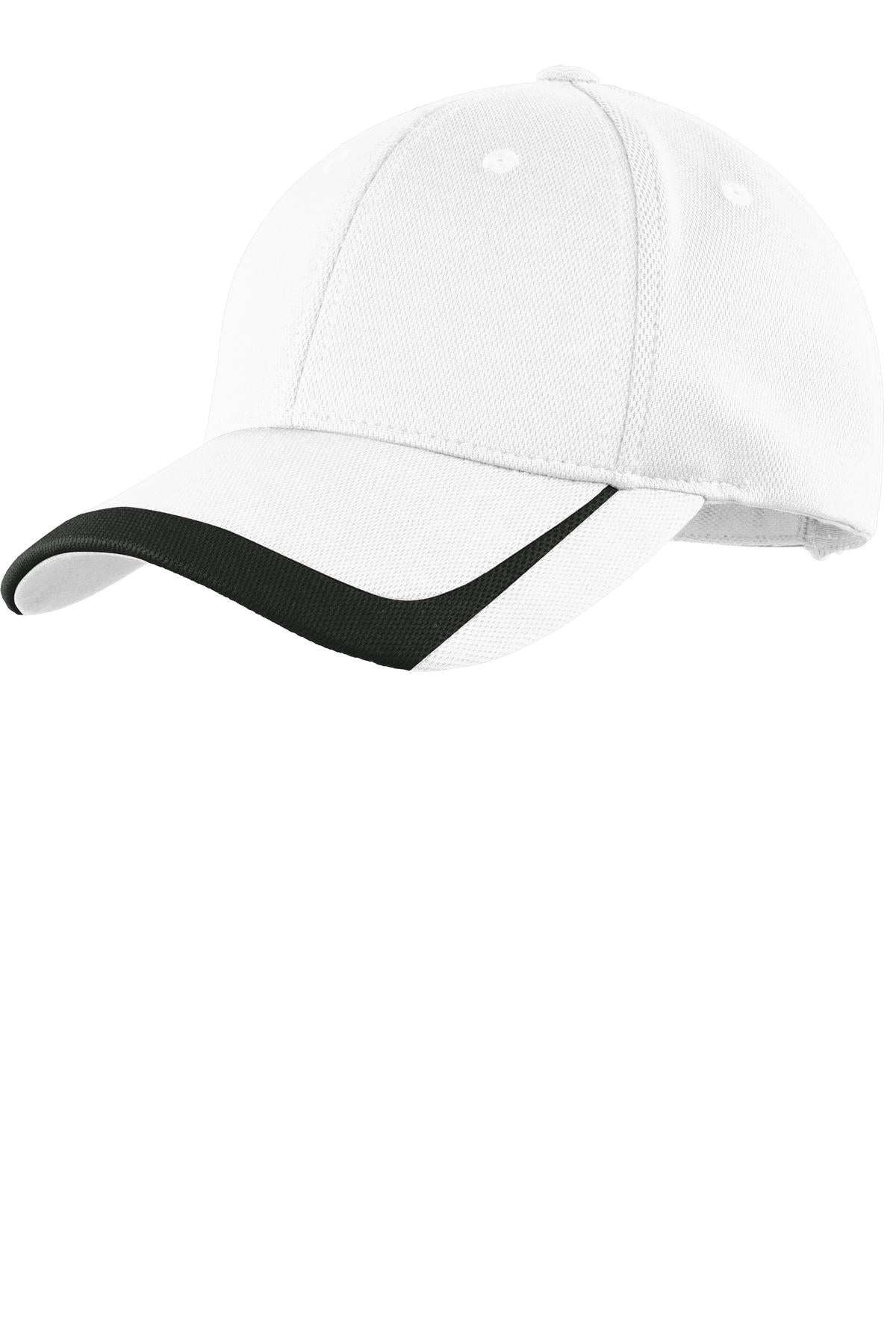 Sport-Tek Pique Colorblock Cap Unisex Accessories Hats & Caps