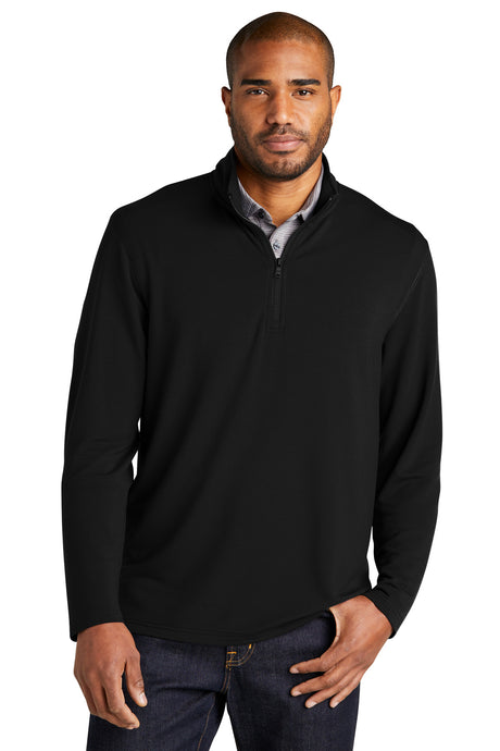 Port Authority Men's Microterry 1/4-Zip Pullover K825 Mens Apparel Sweatshirts & Fleece