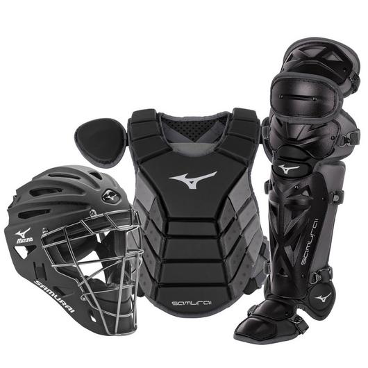 Mizuno Samurai Adult 16" Baseball Boxed Catcher's Set Baseball Catcher's Protective Equipment All