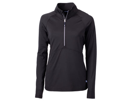 Cutter & Buck Adapt Eco Knit Stretch Recycled Womens Half Zip Pullover Cutter & Buck