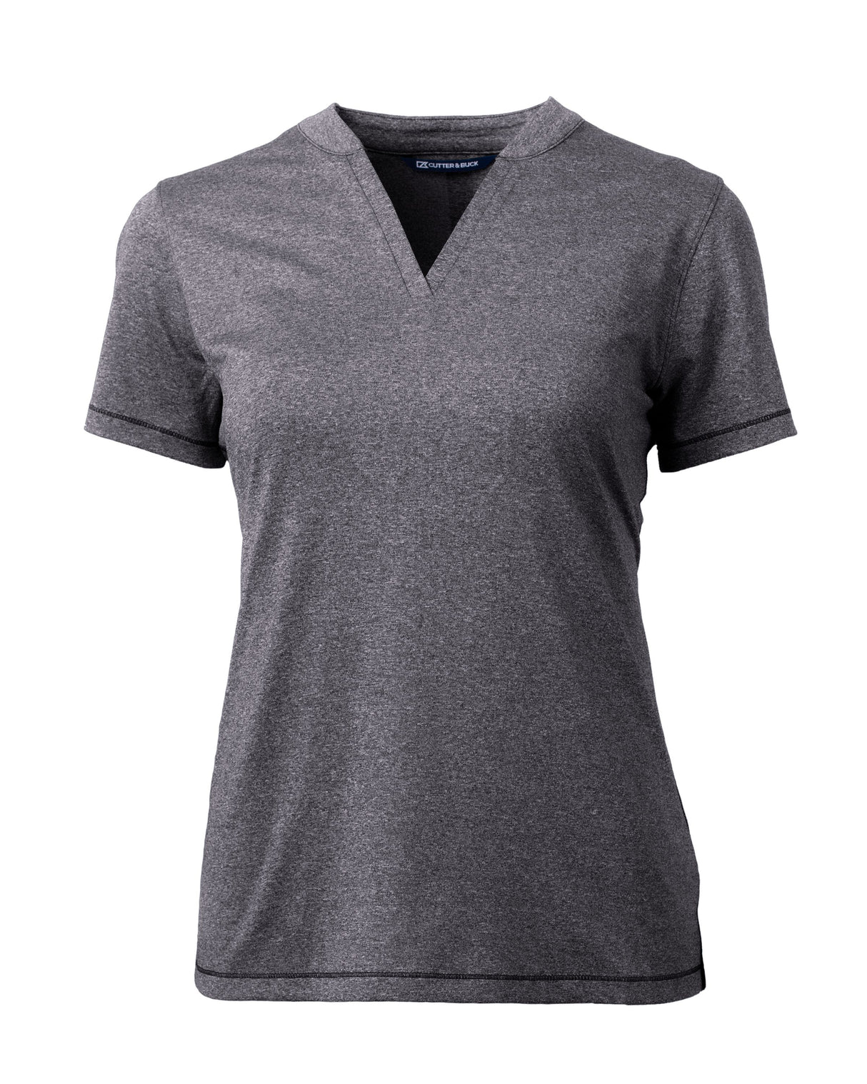 Cutter & Buck Forge Heathered Stretch Womens Blade Top Womens Apparel Shirts & Tops
