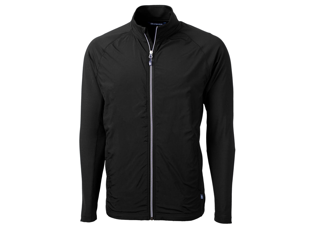 Cutter & Buck Adapt Eco Knit Hybrid Recycled Men's Full Zip Jacket Mens Apparel Jackets & Vests