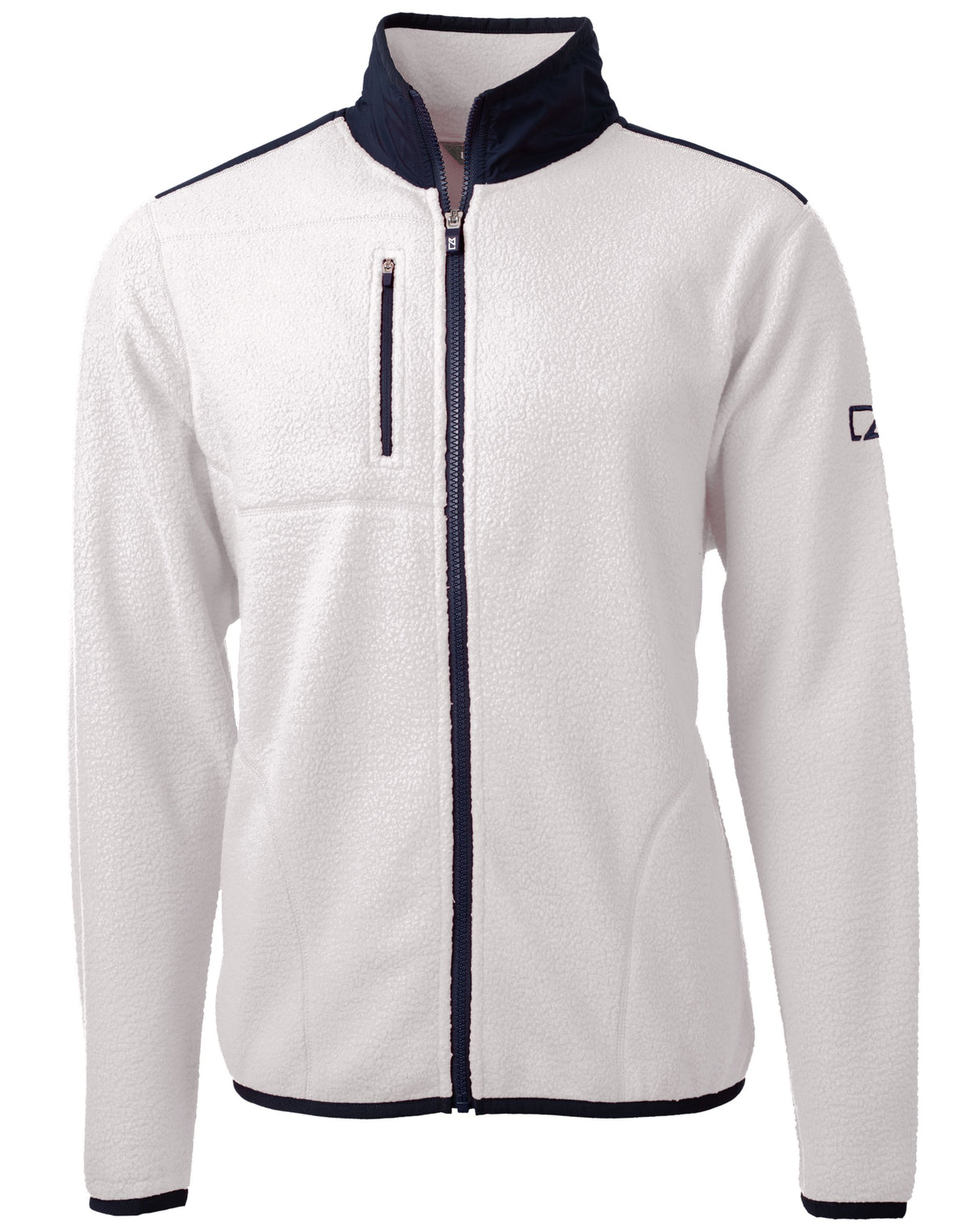 Cutter & Buck Cascade Eco Sherpa Mens Big & Tall Fleece Jacket Mens Apparel Sweatshirts & Fleece