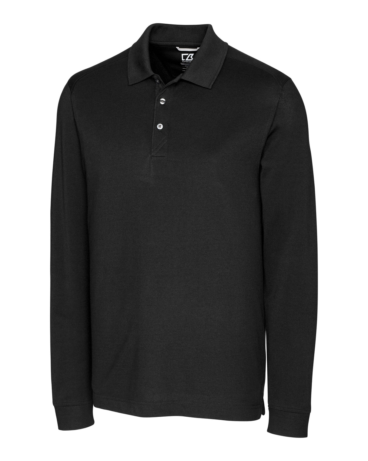 Cutter & Buck Advantage Tri-Blend Pique Mens Big and Tall Long Sleeve Polo Mens Apparel Shirts & Tops
