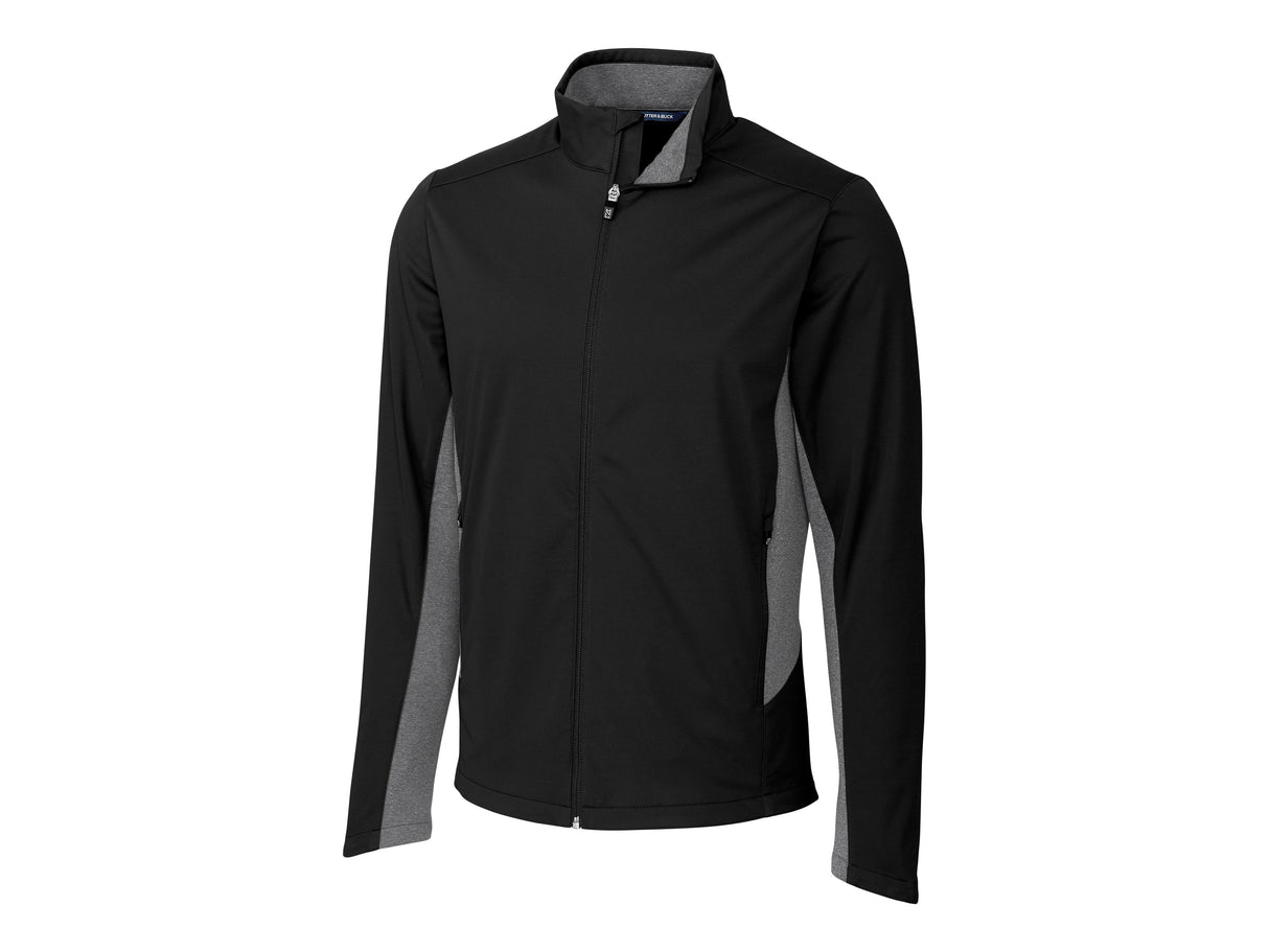 Cutter & Buck Navigate Softshell Mens Big and Tall Full Zip Jacket Mens Apparel Jackets & Vests