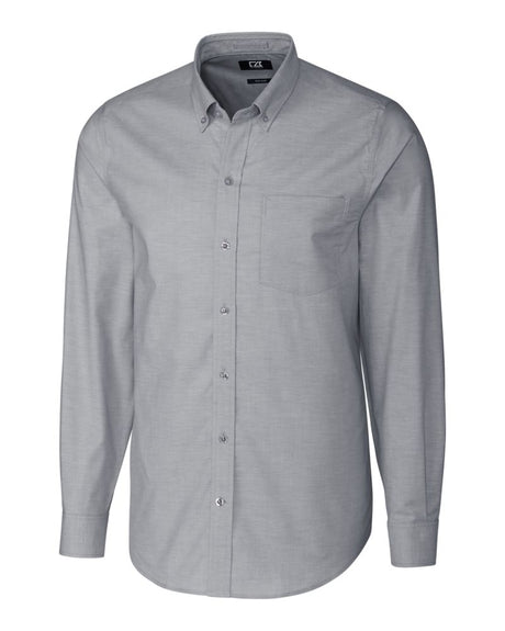 Cutter & Buck Stretch Oxford Mens Long Sleeve Dress Shirt Mens Apparel Shirts & Tops