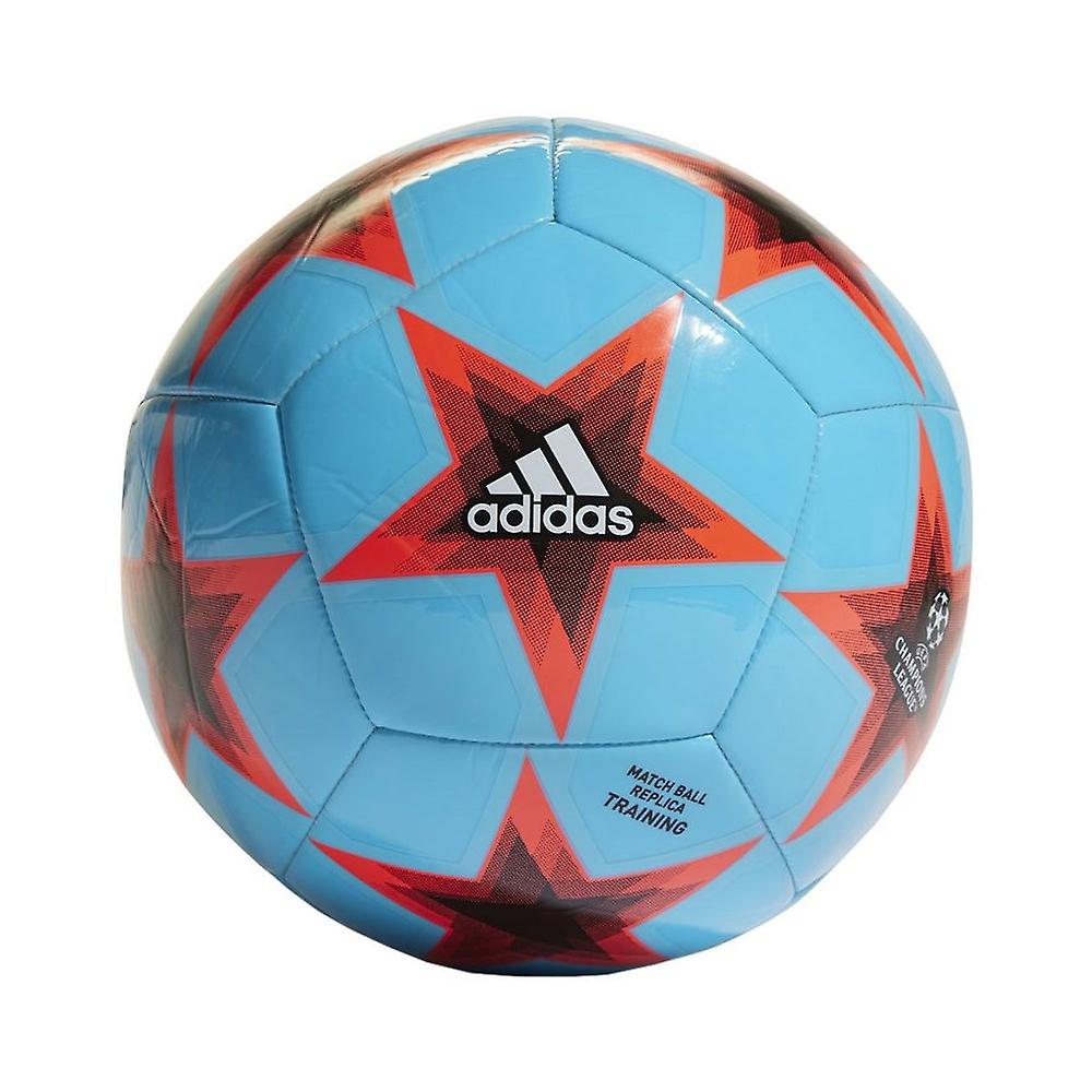 adidas MLS Club Ball : White / Power Blue / Team Collegiate Red