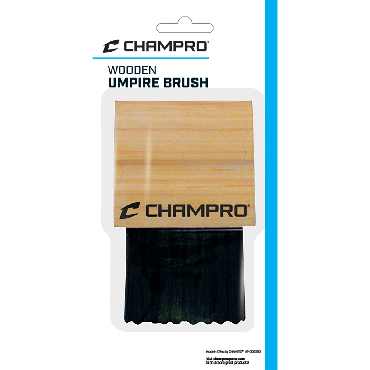 Champro Wood Handle Umpire Brush - Dozen Baseball Umpires Gear All