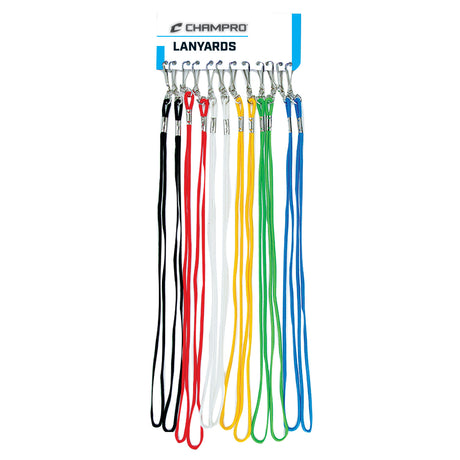 Champro Whistle Lanyards- Dozen Basketball Accessories All