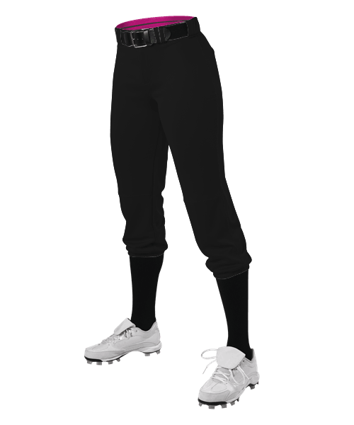 Alleson Youth 615PSG Belted Speed Premium Fastpitch Softball Pants Baseball Pants Youth
