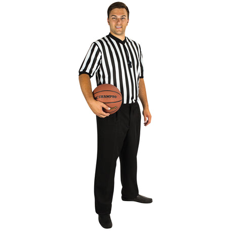 Champro Whistle Dri-Gear Adult Basketball Officials Referee Shirt Basketball Accessories All