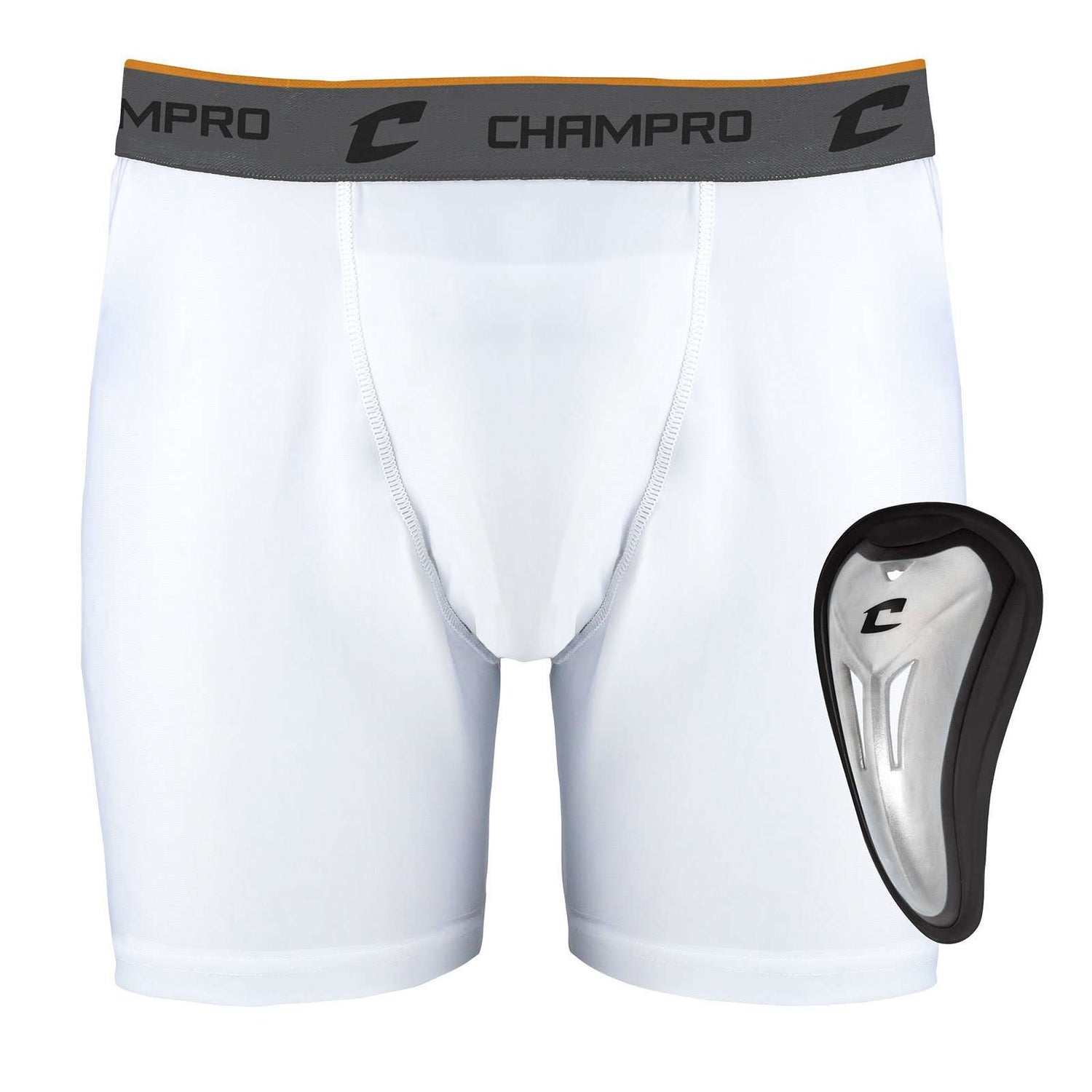 Champro Youth Compression Boxer Shorts with Cup Unisex Accessories Health & Wellness