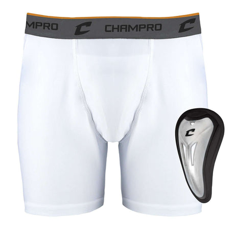 Champro Youth Compression Boxer Shorts with Cup Unisex Accessories Health & Wellness