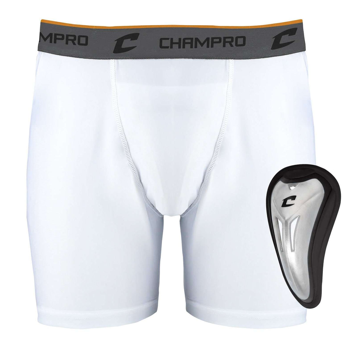 Champro Youth Compression Boxer Shorts with Cup Unisex Accessories Health & Wellness