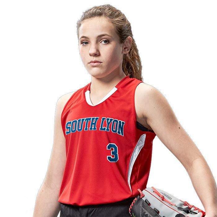 Champro Decoy Women's V-Neck Racer Back Jersey Softball Jerseys Adult