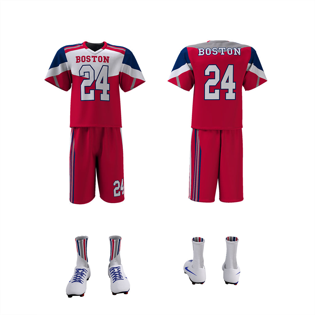 Custom Elite Sublimated Short Sleeve Lacrosse Jersey & Shorts Package Team Lacrosse Uniform Package
