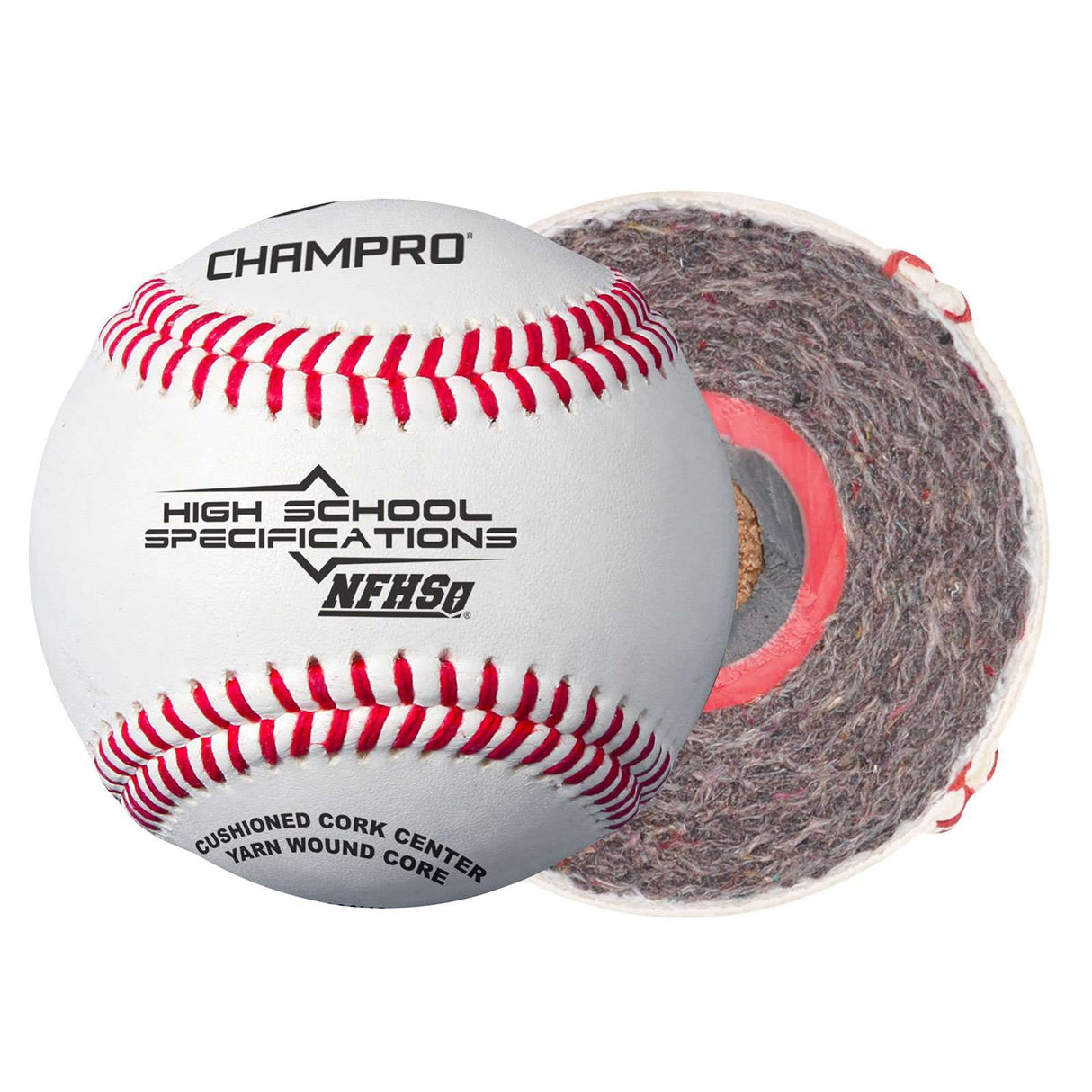 Champro NFHS Official League Baseball - Dozen Baseball Baseballs All