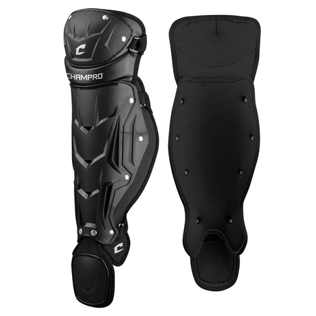 Champro Optimus MVP Senior League Single Knee Leg Guards Baseball Catcher's Protective Equipment All