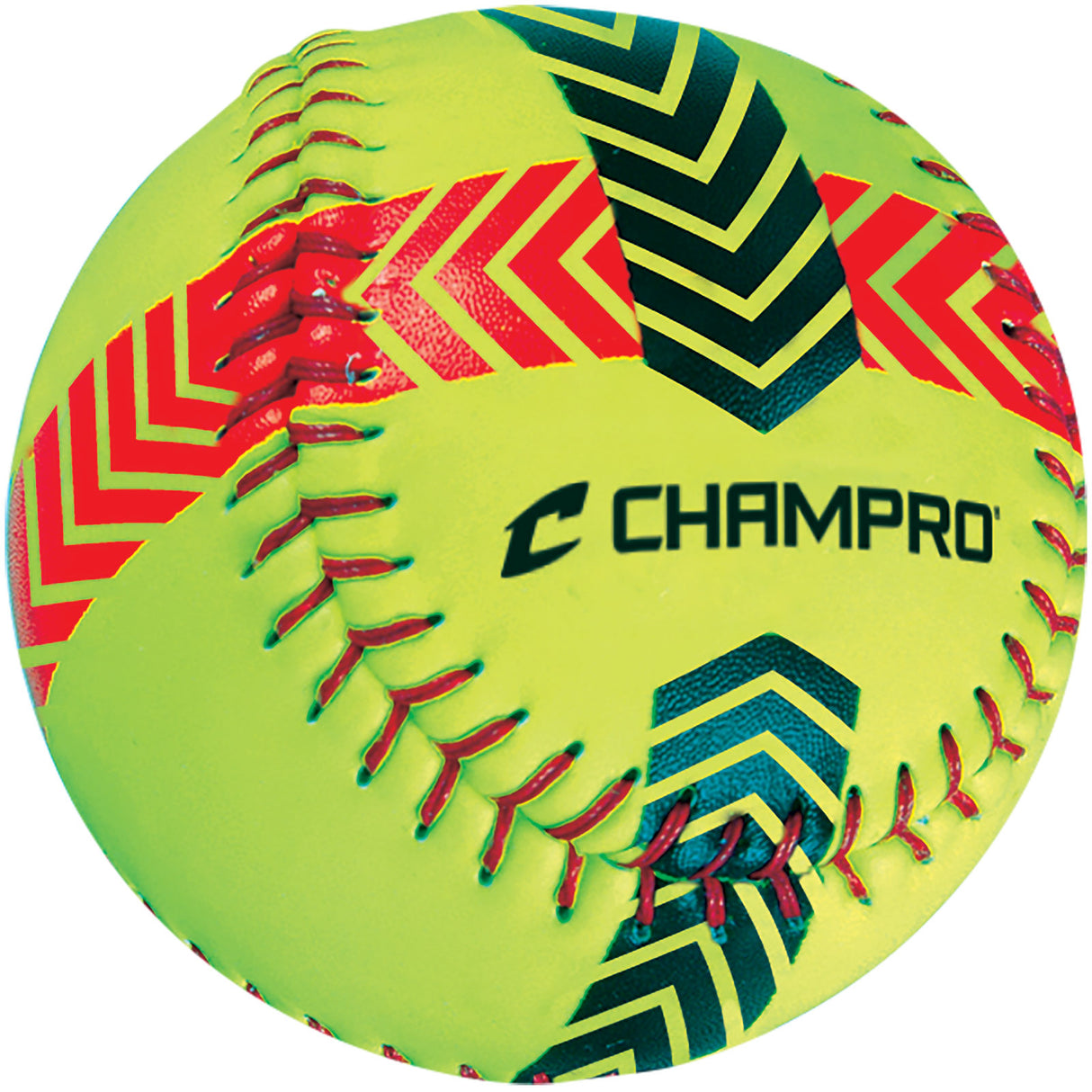 Champro Striped Training Softball Set of 2 Softball Softballs All